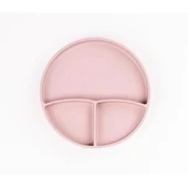 MDB Pembe 3’lü Silikon Yemek Seti – Önlük + Diş Kaşıyıcılı Kaşık + Vakumlu Tabak thumbnail 5