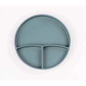 MDB Yeşil 3’lü Silikon Yemek Seti – Önlük + Diş Kaşıyıcılı Kaşık + Vakumlu Tabak thumbnail 4