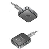 Bluetooth AUX Alıcı Tak-Çalıştır Dahili Mikrofonlu Kablosuz Ses Adaptörü - 2