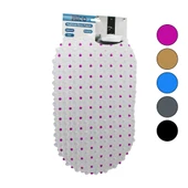 OVAL - EKO PVC +VANTUZ DESEN - ŞEFFAF RENKLİ 122PCS VANTUZ KAYDIRMAZ BANYO - KÜVET PASPAS 33X61CM (5250) - 1