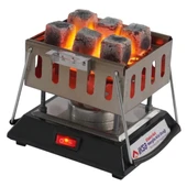 MDB Kare Krom Elektrikli Nargile Köz Ocağı thumbnail 3