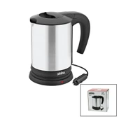 SİNBO SK-8034 24V ARAÇ İÇİ KETTLE PASLANMAZ ÇELİK SU ISITICISI 0.8LT  200W  ÇAKMAKLIK FİŞLİ  PLASTİK KAPAK - KULP (5250) - 1
