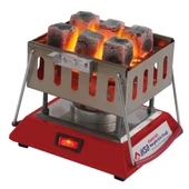 MDB Kare Krom Elektrikli Nargile Köz Ocağı thumbnail 2