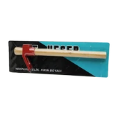 VAKUMLU KIRMIZI KESER AHŞAP SAPLI (5250) - 1