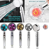 Pervaneli Duş Başlığı 360 Derece Dönebilen Aç Kapa Su Tasarruflu (5250) - 4