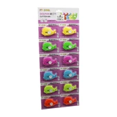 12 ADET YUNUS MİNİ CEP - ÇANTA YUNUS FALÇATA - MAKET BIÇAK (5250) - 1