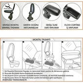 Niken Ford Focus Iıı 2012-2015 Arası Araca Özel Kol Dayama Siyah thumbnail 2