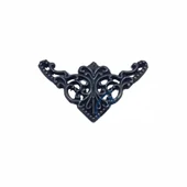 Dekoratif Köşe Süsü, Köşelik - Küçük, 19x34mm, Eskitme, 100 Adet - 1