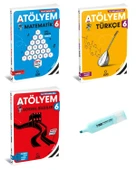 6.Sınıf Matematik Türkçe Ve Sosyal Bilgiler Atölyem Soru Bankası - 1