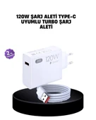 120W Mi Turbo Destekli Hızlı Şarj Cihazı TypeC Uyumlu Akım Korumalı - 1