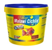 Ahm Malawi Cichlid Granulat Colour Balık Yemi 3 Kg Kova - 1