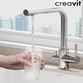 Creavit Su Arıtma Çıkışlı Mutfak Evye Bataryası Armatürü DW8700 thumbnail 6