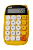 Sevimli Kare Tuşlu 10 Haneli Ldc Ekran Hesap Makinası Sarı thumbnail 1