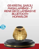 Dokunmatik Işıklı Kablosuz Bluetooth Hoparlör 5W - 1