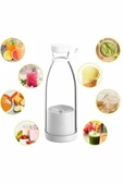 Taşınabilir Kablosuz Şarjlı Kişisel Smoothie El Blender Mini Meyve Sıkacağı - 3