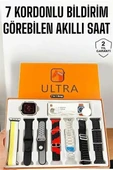 Akıllı Saat 7 Farklı Kordonlu Arama Cevaplayan Bildirim GPS Özelliği - 2