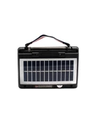 KTF-1428 Taşınabilir Güneş Enerjili Bluetooth Radyo Hoparlör – Şarjlı, Radyo, MP3, AUX Girişli - 1