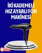 2200W Güçlü Motorlu Ergonomik Fön Makinesi - 1