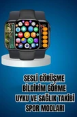 Kaliteli Akıllı Saat ve Kaliteli Bluetooth Kulaklık ANC Özelliği Uzun Pil Ömrü - 1