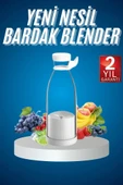 Meyve Sıkacağı Taşınabilir USB Elektrikli Blender Mini - 1