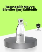 4 lı Gıda Sınıfı Paslanmaz Çelik Taşınabilir Blender - 1