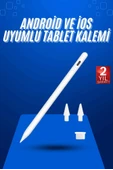Dokunmatik Kalem Tablet Kalemi Çizim Stylus Kalem Yedek Uçlu - 1