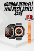 Akıllı Saat Sağlık Takibi Kalp Atışı Adımsayar Ultra Yeni Nesil nefes Egzersizi - 1