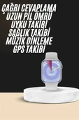 Akıllı Saat Kulaklık Hediyeli Uyku ve Sağlık Takibi Yapabilen Uzun Ömürlü - 1