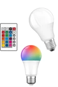 Akıllı RGB Led Ampul Led Uzaktan Kumandalı Renk Değiştiren Ampul - 5