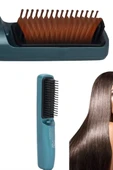 Sıkı Dişli Fön Tarak İyon Özelliği Saç Düzleştirici Tarak thumbnail 4