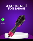 Negatif İyon Teknolojili Saç Kurutma ve Şekillendirme Fırçası - 1