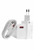 Beyaz Ultra Plus Hızlı Şarj Seti Şarj Adaptörü ve Kablosu 67W - 2