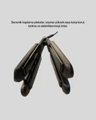 Seramik Plakalı Daling Saç Düzleştirici Kırılma ve Dolanma Önleyici thumbnail 3