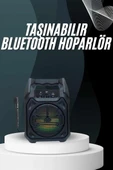 Yeni Nesil Bluetooth Hoparlör USB TF Kart Girişli Çoklu Bağlantı thumbnail 2