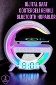 Android Uyumlu Akıllı Bluetooth Hoparlör Kablosuz Şarj Cihazı Standı - 1