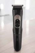 Saç Sakal Vücut Şarjlı Kablosuz Tıraş Makinesi Profesyonel Paslanmaz Çelik thumbnail 5