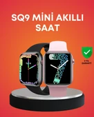 Akıllı Saat AMOLED Dokunmatik Ekran Nabız Uyku ve Adım Takibi - 1