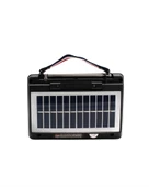 KTF-1428 Nostaljik Solar Enerjili Bluetooth Speaker – Radyo, SD/USB MP3 Çalar, Güçlü Taşınabilir Hoparlör - 1