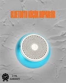 Taşınabilir Küçük Hoparlör – Otomatik Bağlantı ve Eller Serbest Mikrofon thumbnail 1