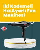 Tüm Saç Tipleri İçin 2200W Güçlü Fön Makinesi - 1