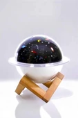 Hava Nemlendirici Masa ve Gece Lambası USB Projeksiyon Aromaterapi - 5