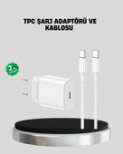 iOS Uyumlu 20W USB-C Hızlı Şarj Cihazı Telefon ve Tablet İçin - 1