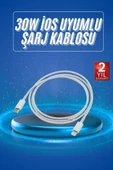 Type-C Ligtning 30W İOS Şarj Kablosu Hızlı Şarj Kablosu - 1