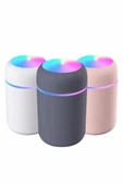 Humidifier LED Işıklı Mini Ortam Oda Kokusu Aromaterapi Buhardanlık - 4