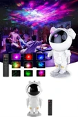 Astronot Şeklinde Bluetooth Hoparlör Gökyüzü Kumandalı Aydınlatma Lamba thumbnail 3
