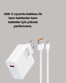 Güvenli ve Hızlı Şarj İçin 67W Turbo Adaptör Type-C Kablo ile - 3