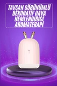 Aromaterapi Hava Nemlendirici Dekoratif USB Şarjlı Tavşan Nemlendirici - 1