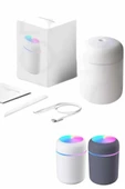 Humidifier LED Işıklı Mini Ortam Oda Kokusu Aromaterapi Buhardanlık - 3