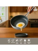 Amboss Sera Nova Gri 28 cm Seramik Tava - 5