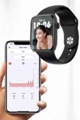 Akıllı Saat Bluetooth Bağlantı ve 24 Saat Sağlık İzleme GPS Arama Cevaplama - 4